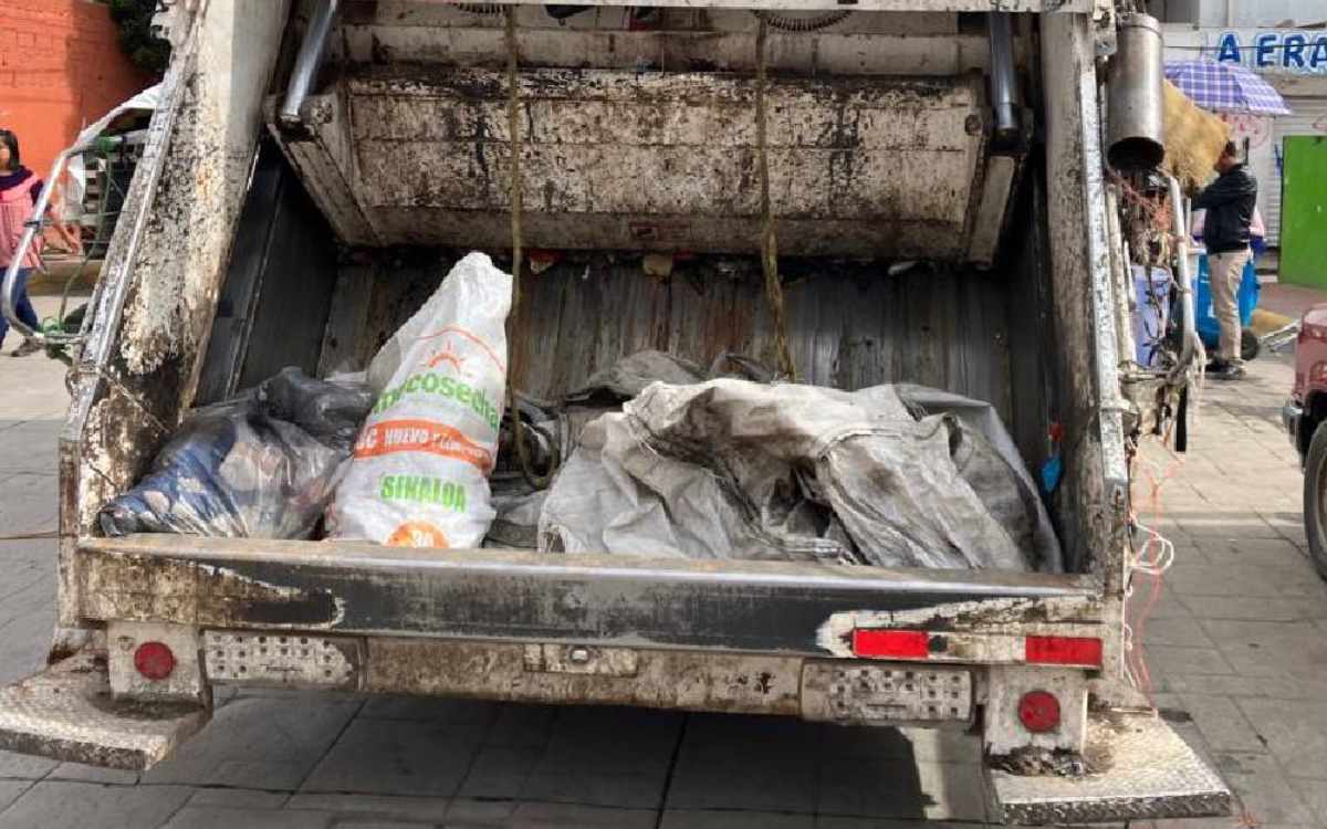 no pasara la basura en Mexicaltzingo