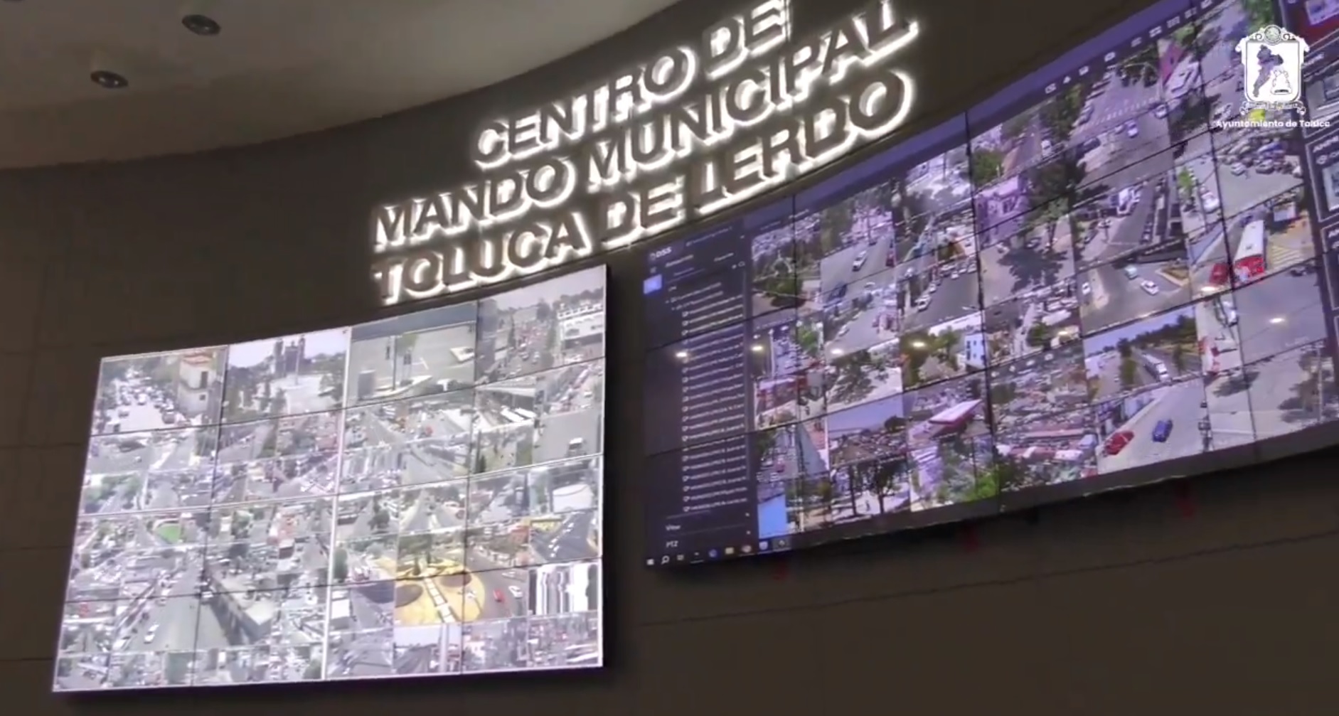 Implementan proyecto de videovigilancia en Toluca