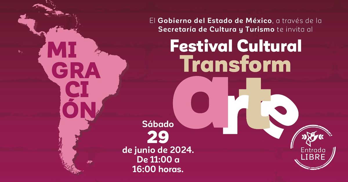 Asiste al Festival TrasnformArte en el Centro Cultural Mexiquense