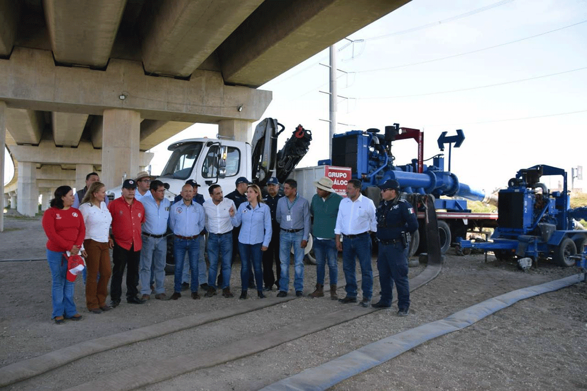 Se prepara San Mateo Atenco para la temporada de lluvias intensas