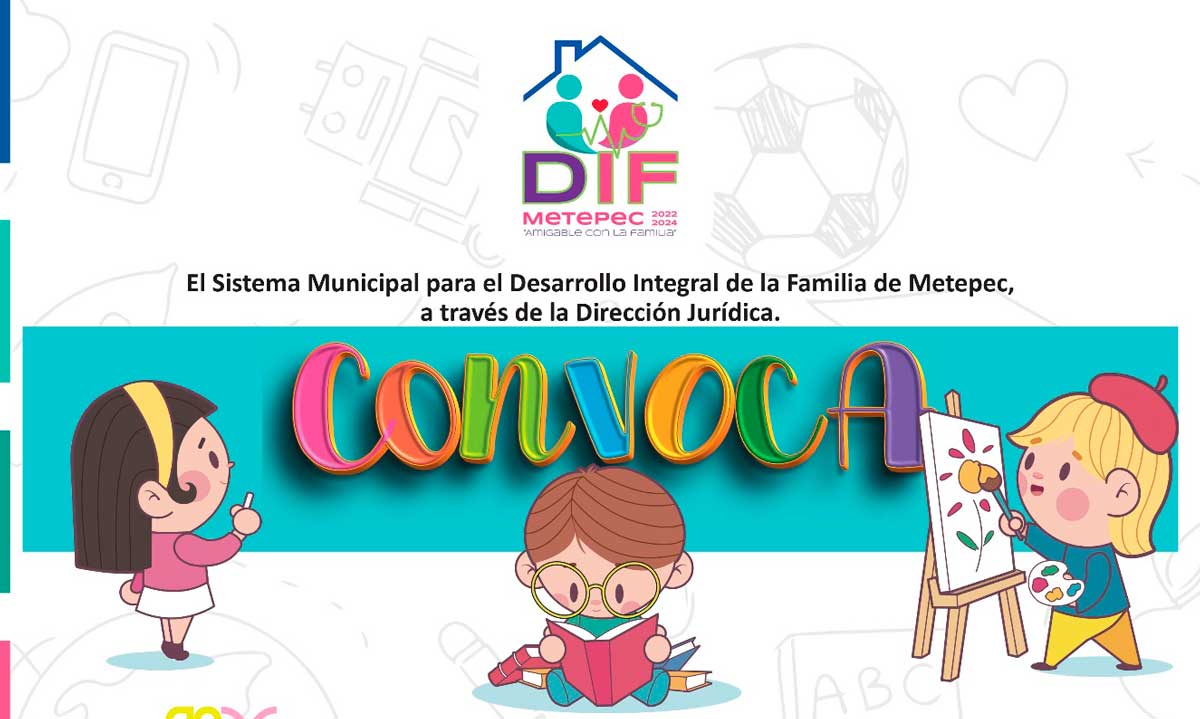Inscribe a tus peques al DIF Metepec; Aquí los detalles