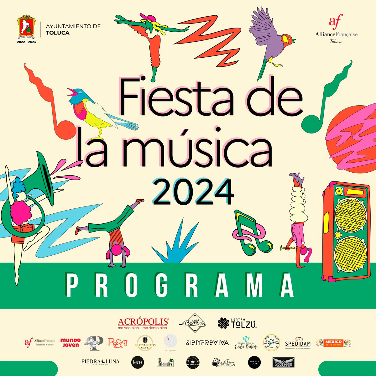 Asiste a la Fiesta de la Música en Toluca