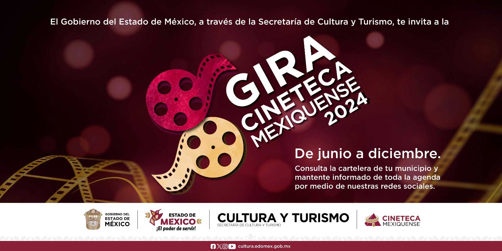 Prepárate para la Gira Cineteca Mexiquense 2024