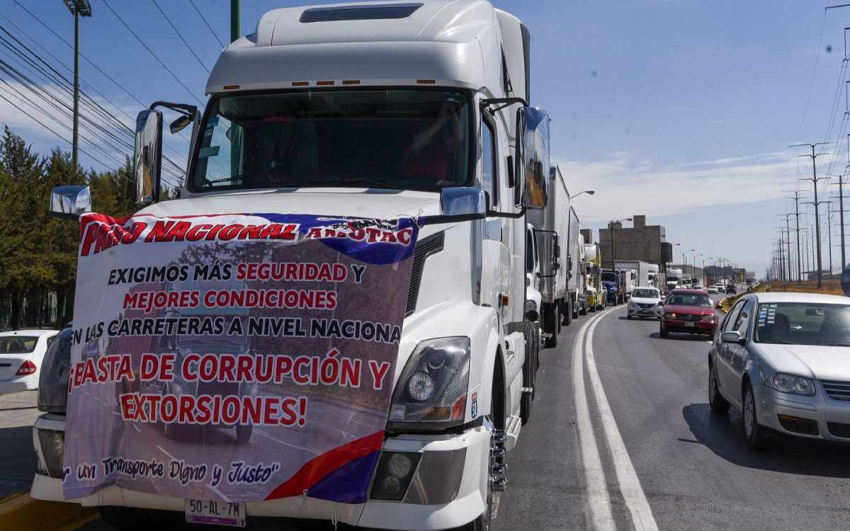 ¡Reporte vial! Transportistas bloquean varias carreteras de México