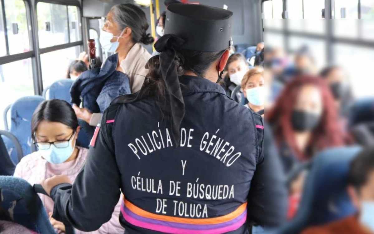 acciones de policia de genero en toluca