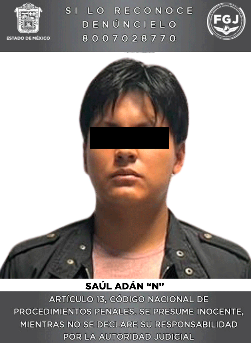 Aseguran a presunto ejecutor del alumno de Tenería muerto