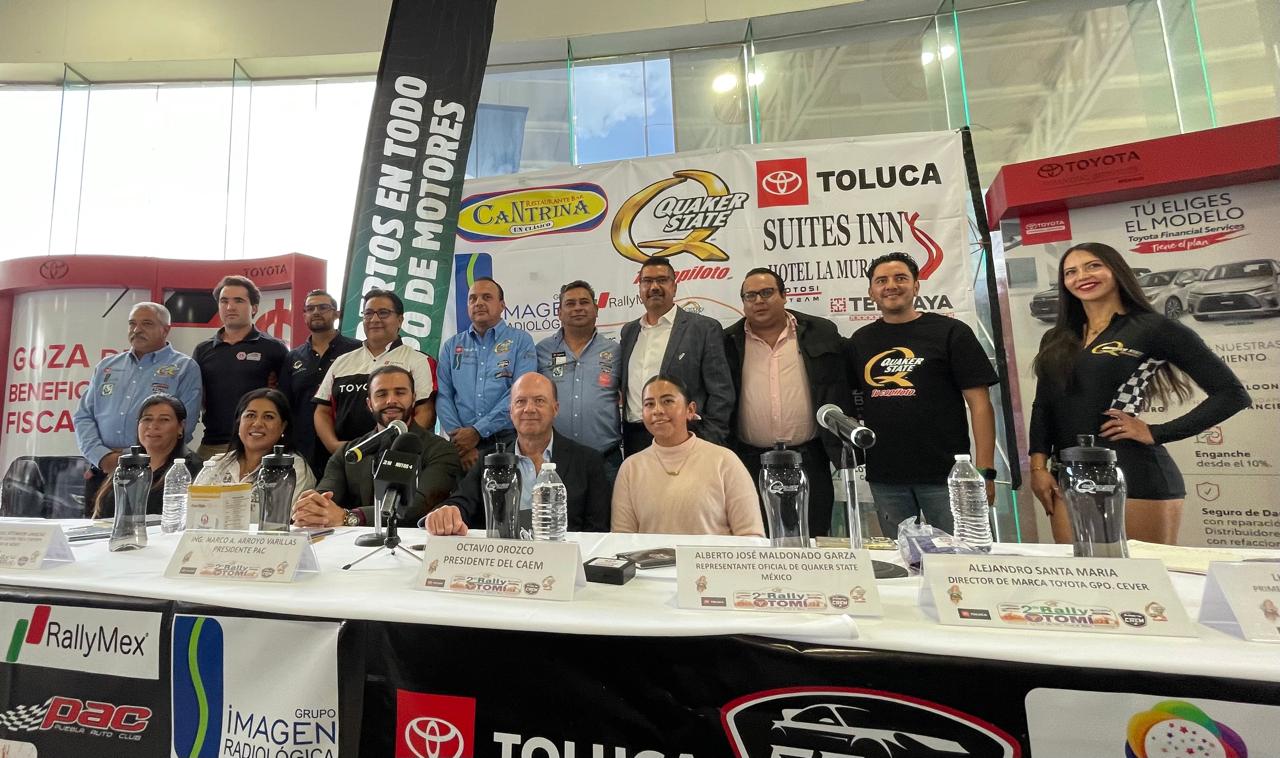Presentan Rally otomí en Edomex