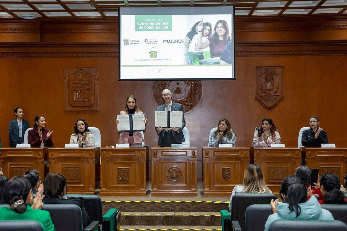 UAEMéx y Secretaría de la Mujer promueven la protección de derechos humanos