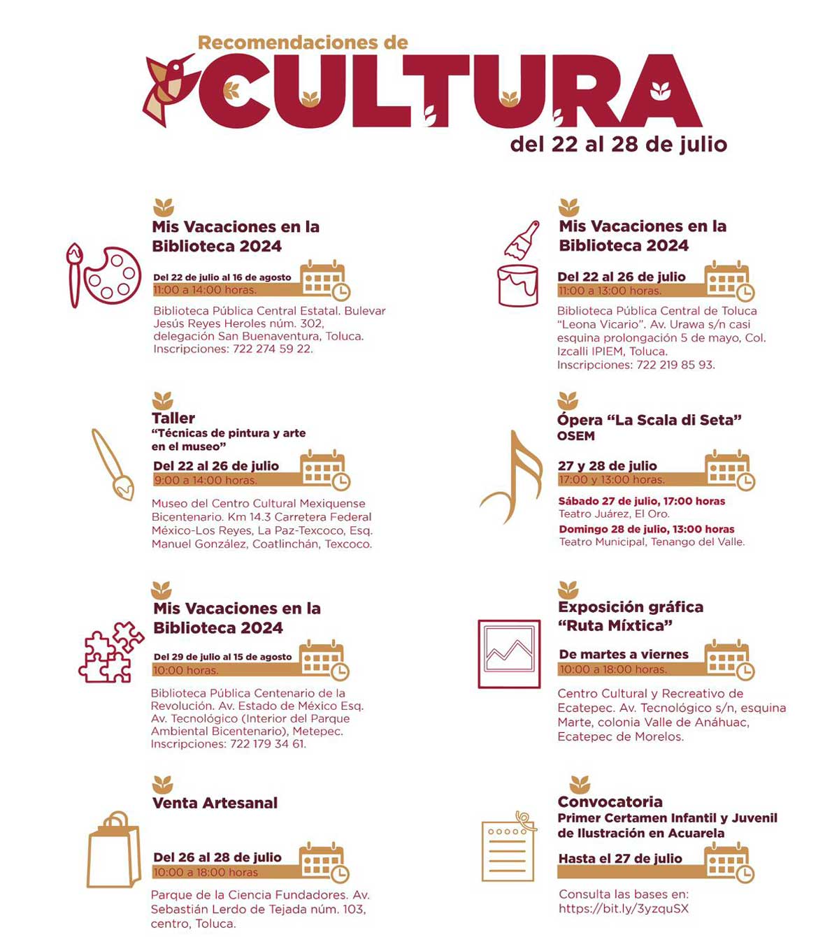 Secretaría de Cultura y Turismo en Edomex