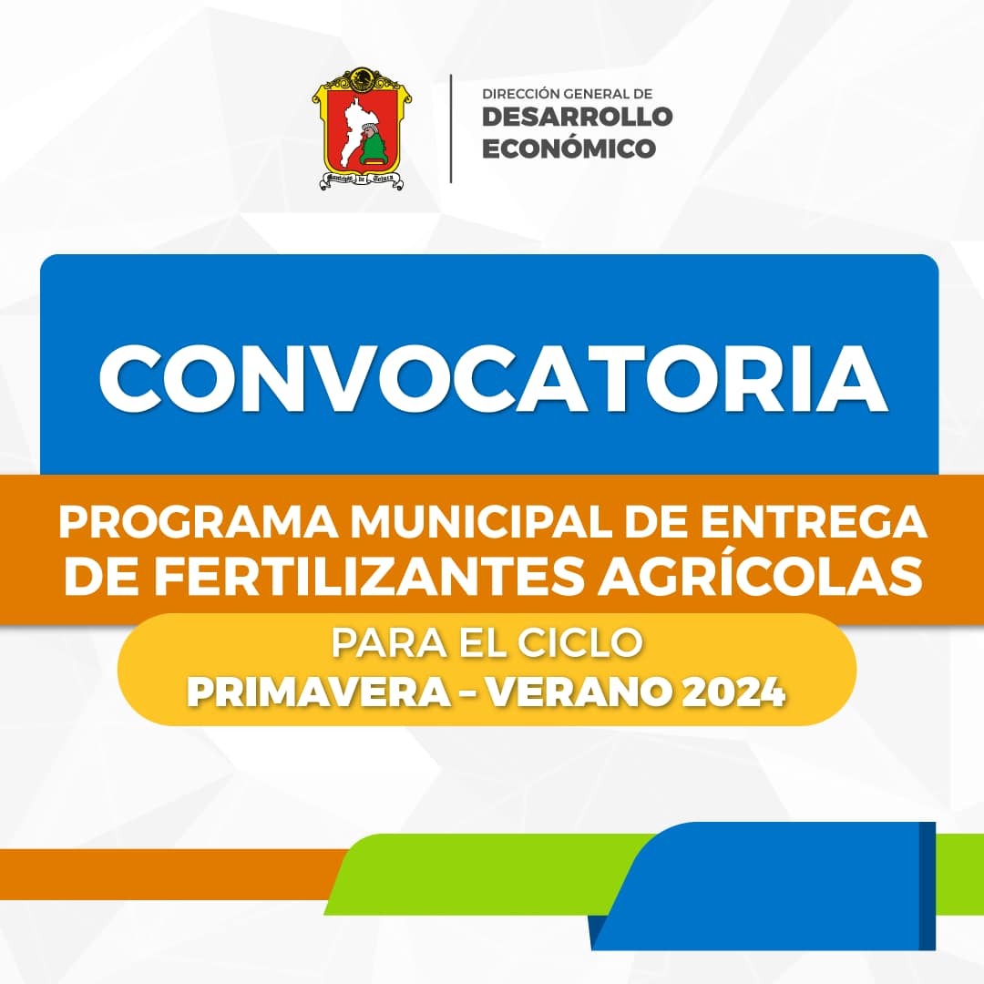 Anuncian apoyo para fertilizantes agrícolas en Toluca