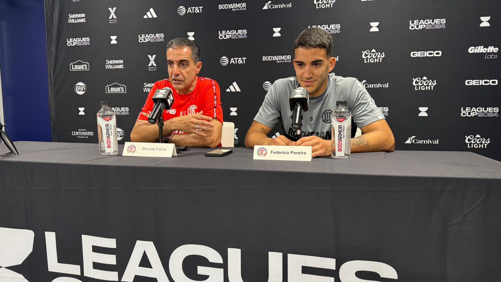 Deportivo Toluca preparados para la Leagues Cup, Paiva