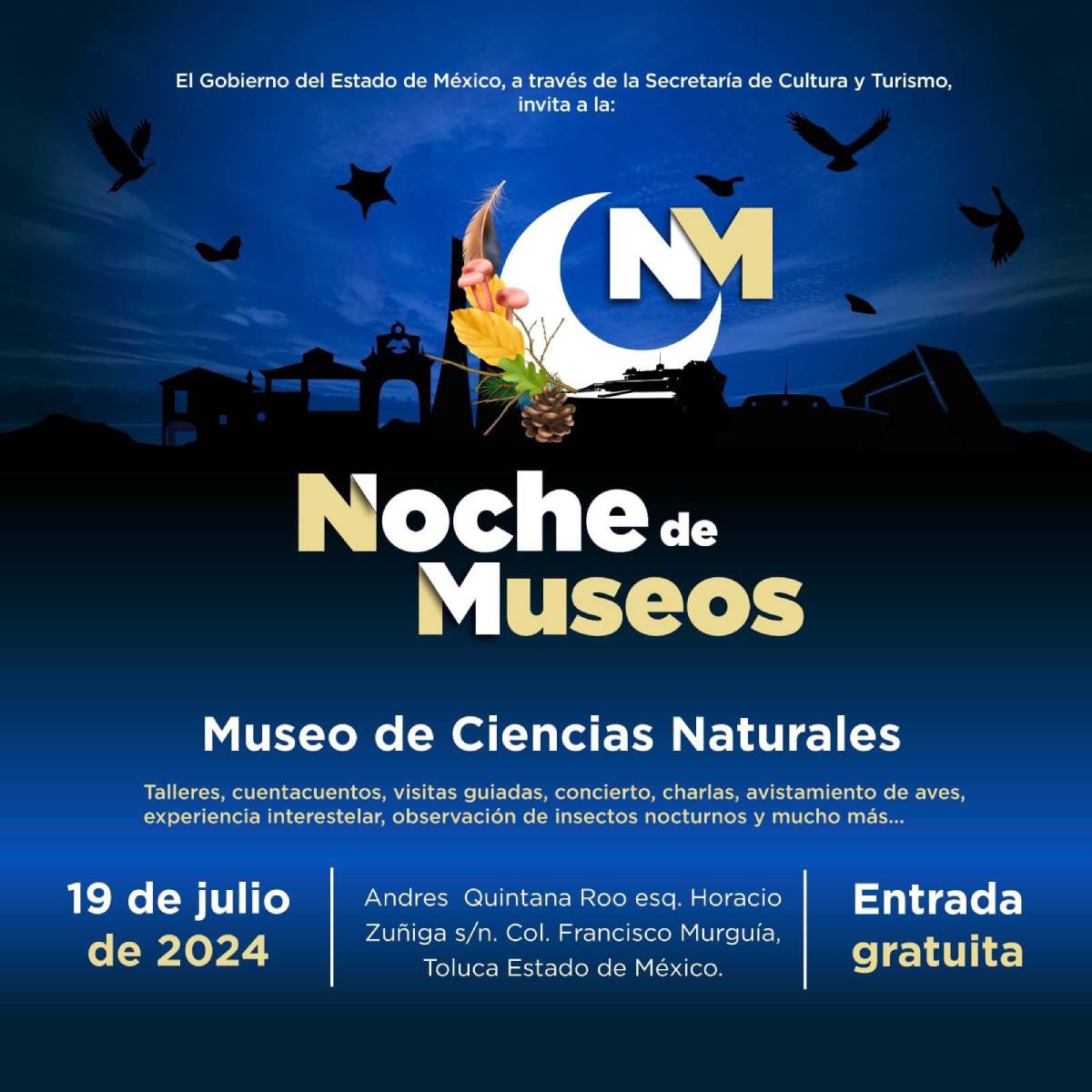 Noche de museos en Edomex