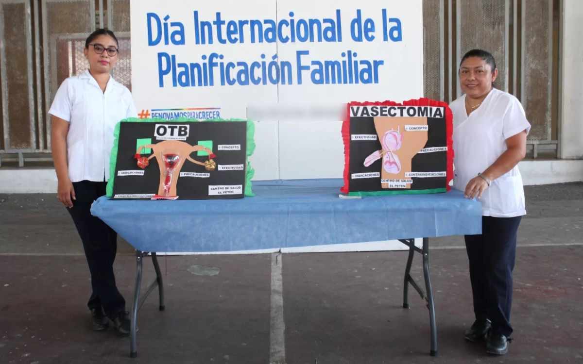 sede de la campaña de metodos anticonceptivos en san mateo atenco