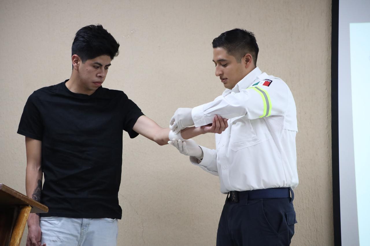 Imparten cursos de primeros auxilios en Huixquilucan