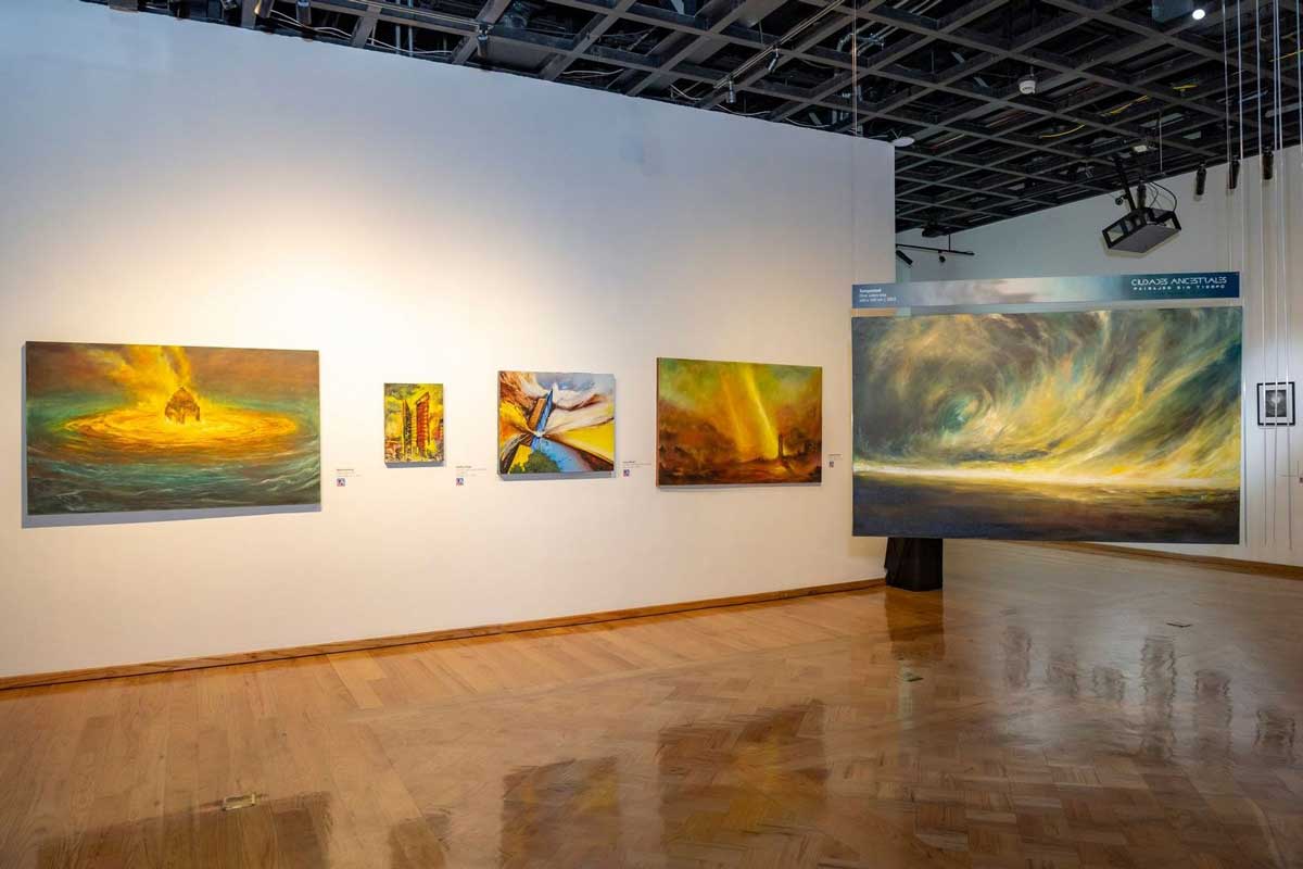 Exposición en rectoría de la UAEMéx