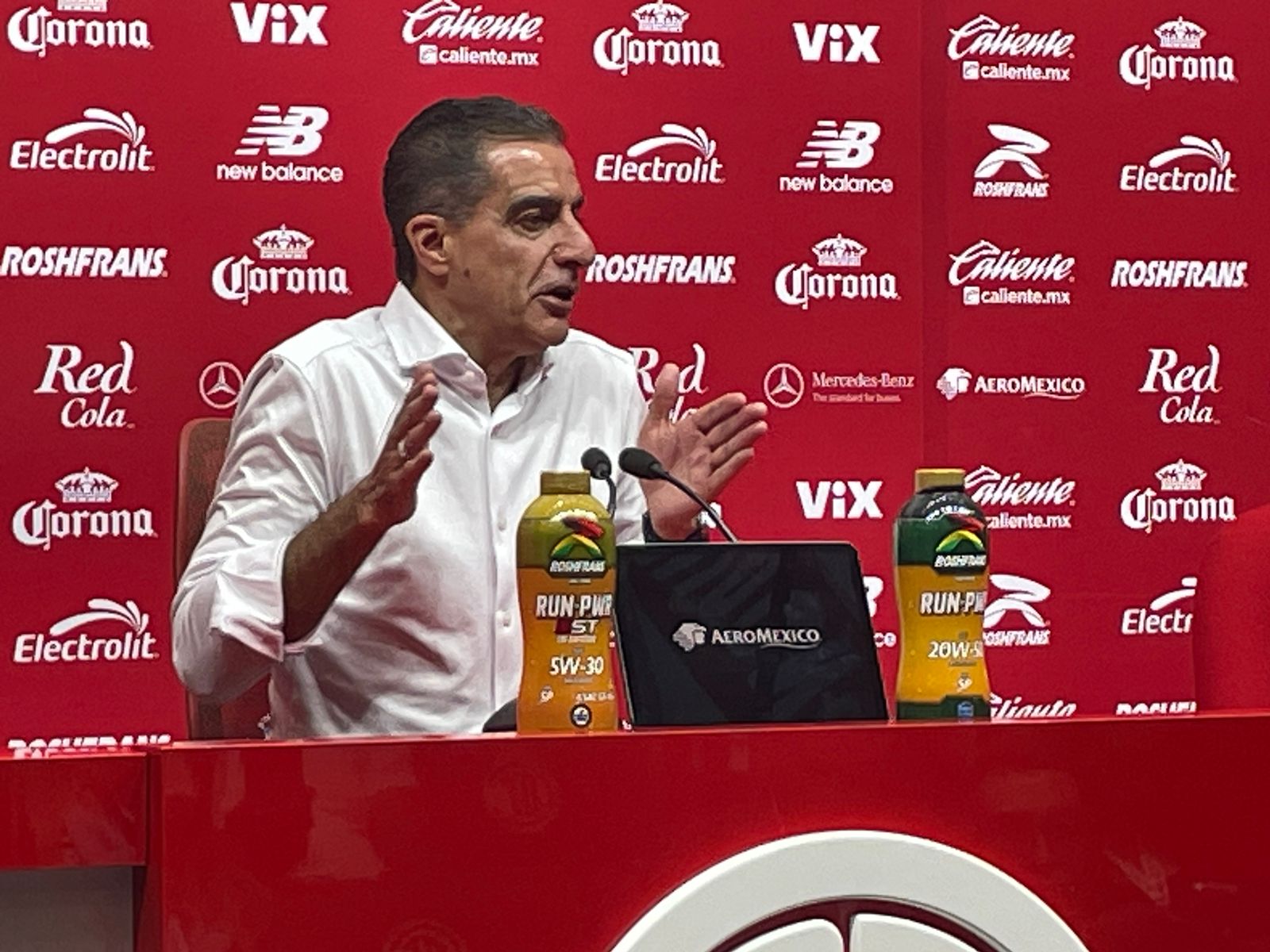 Renato Paiva, DT del Deportivo Toluca