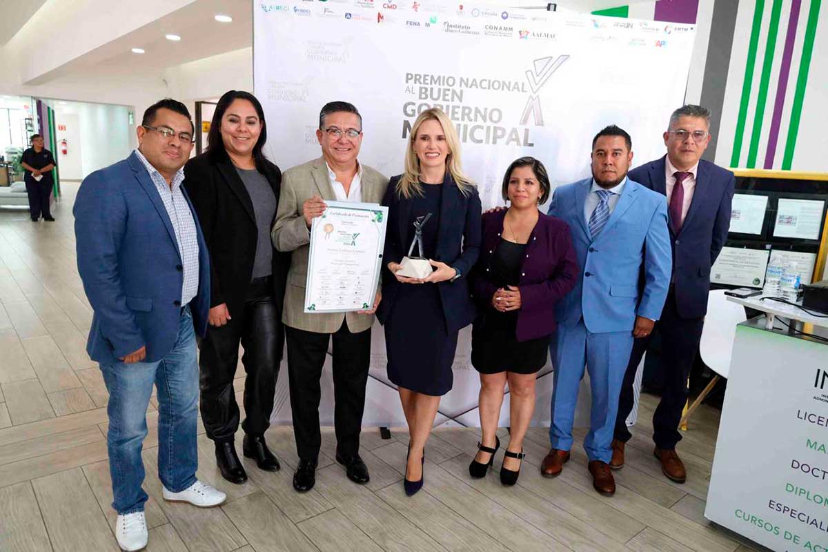 Huixquilucan Recibe Premio Nacional por Gestión Transparente y Eficiente de Recursos Públicos