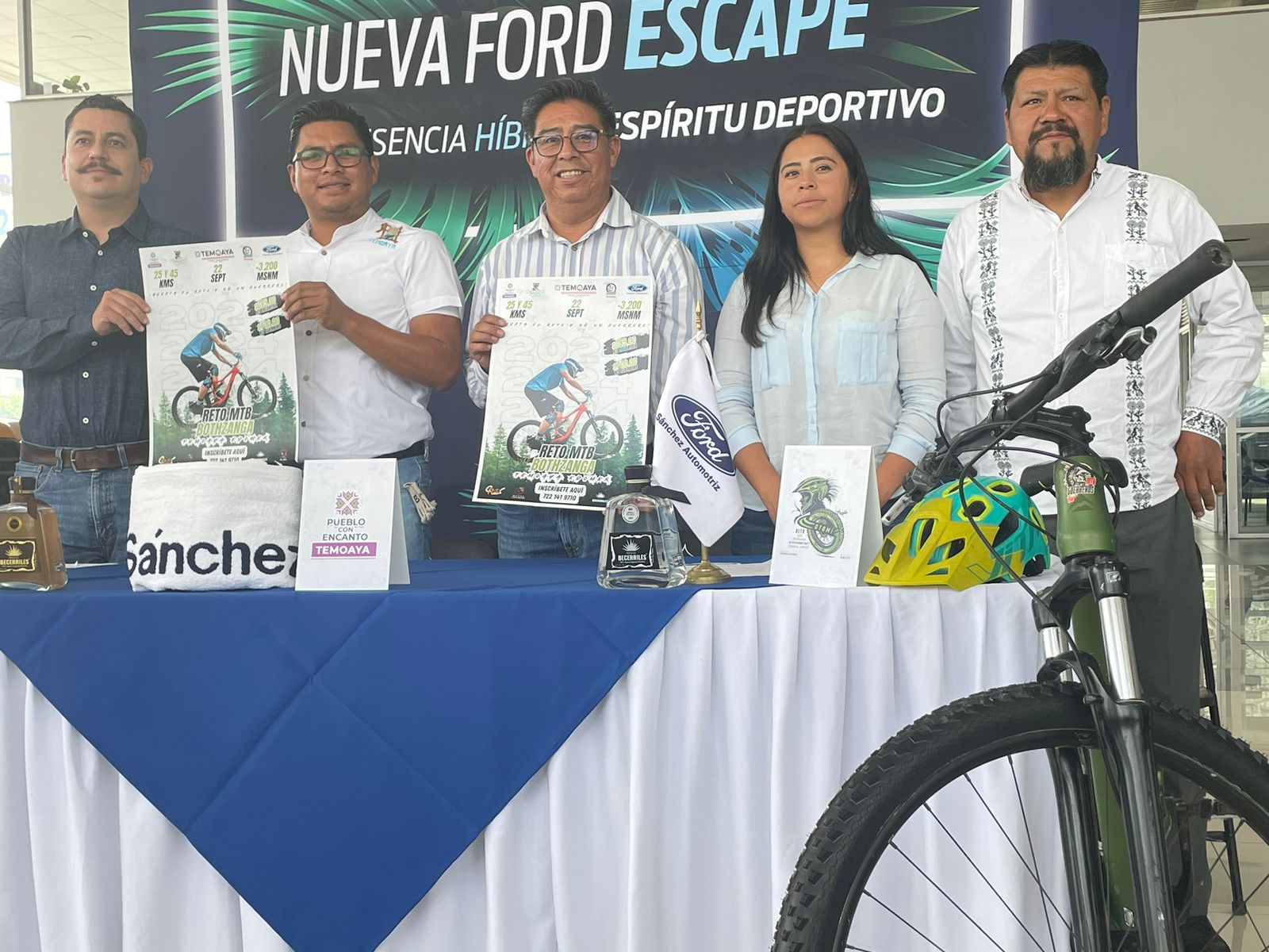 Presentan reto MBT en Temoaya
