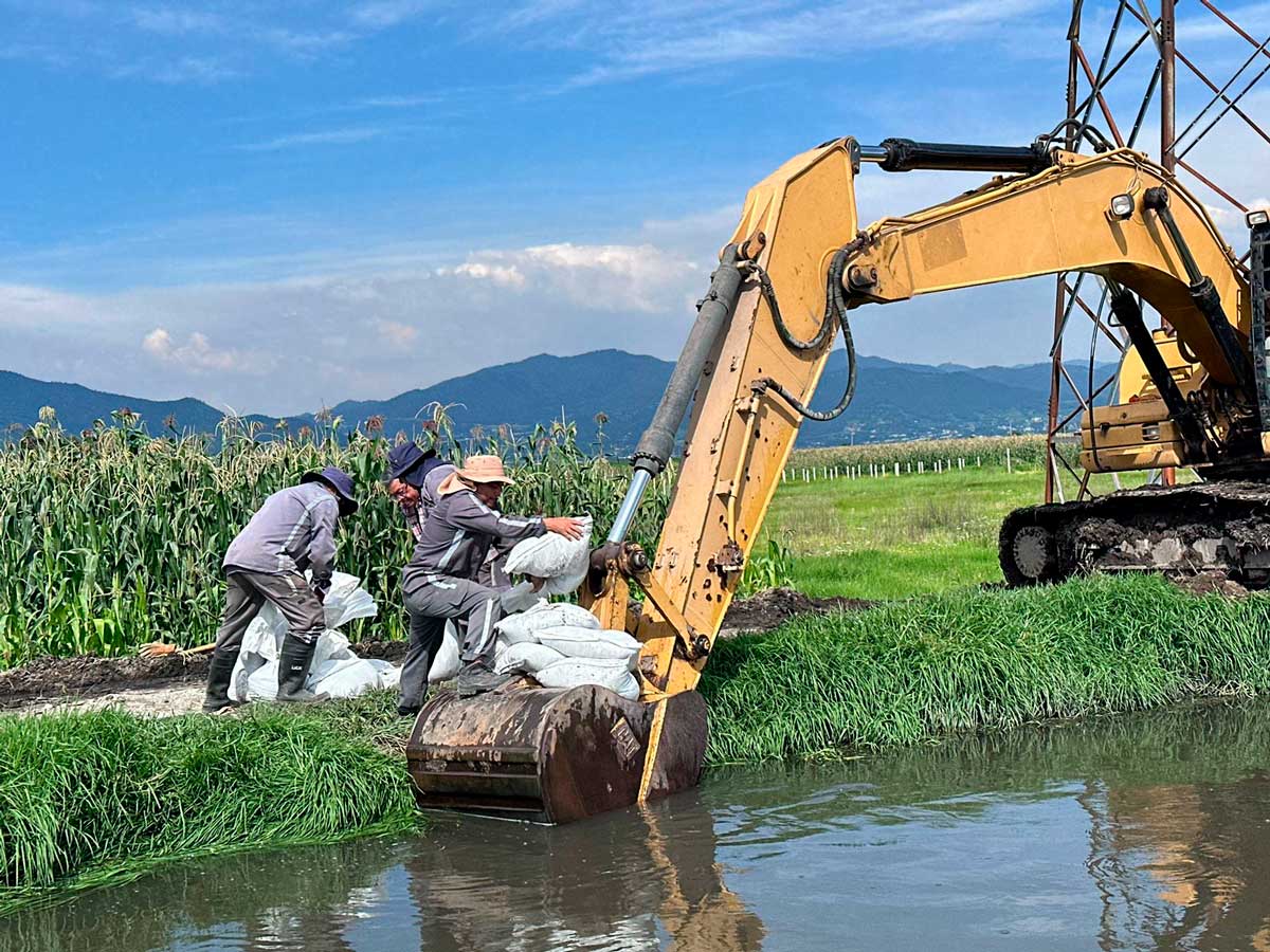 Canal Totoltepec en Toluca 2024