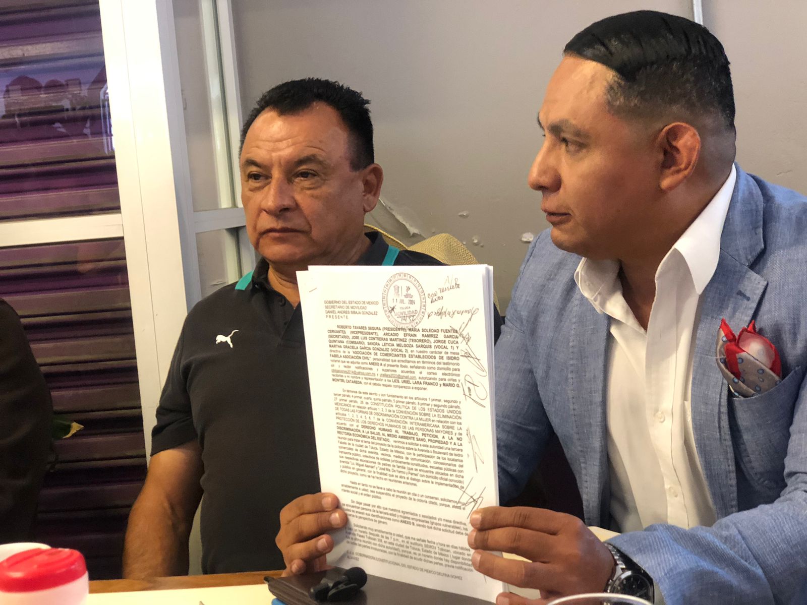 Comerciantes mantienen lucha para prohíbir ciclovía de Isidro Fabela