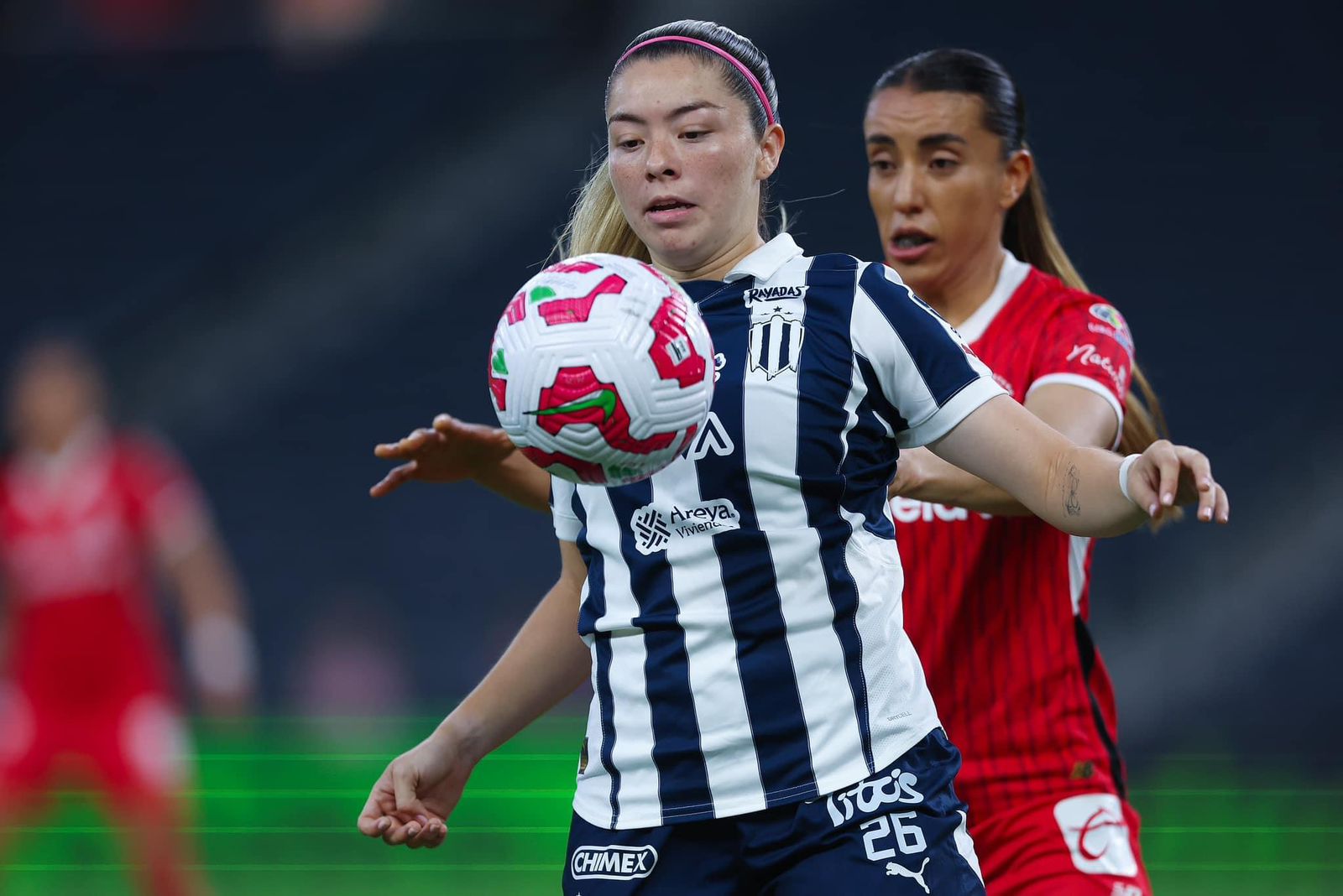 Deportivo Toluca Femenil es goleado por Monterrey