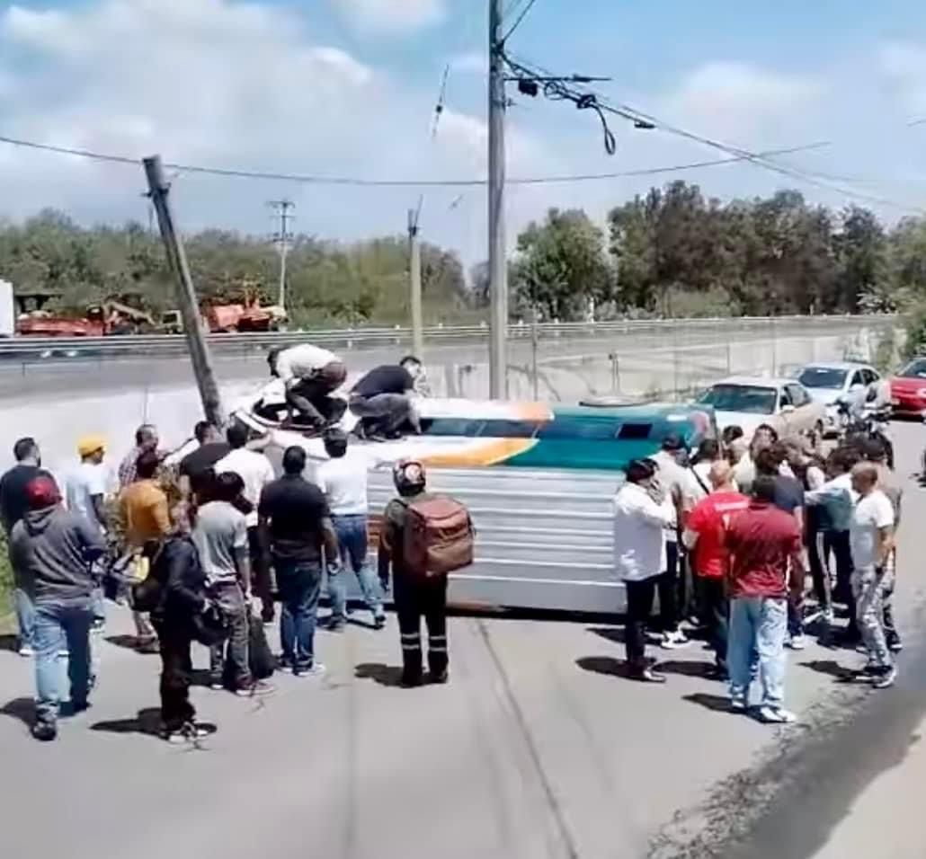 Semov en contra de mala operación de transporte público de Edomex