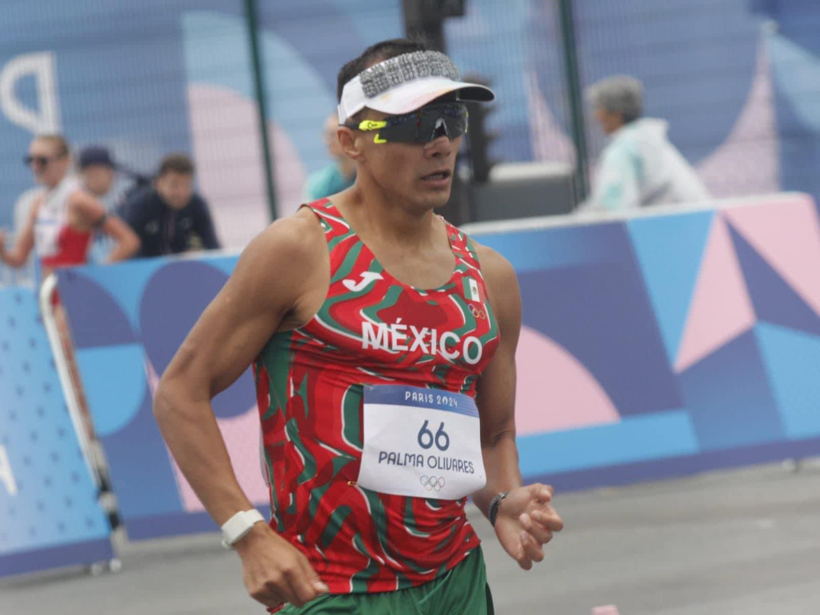 Marchista de Edomex, Ever Palma, cierra carrera en París 2024