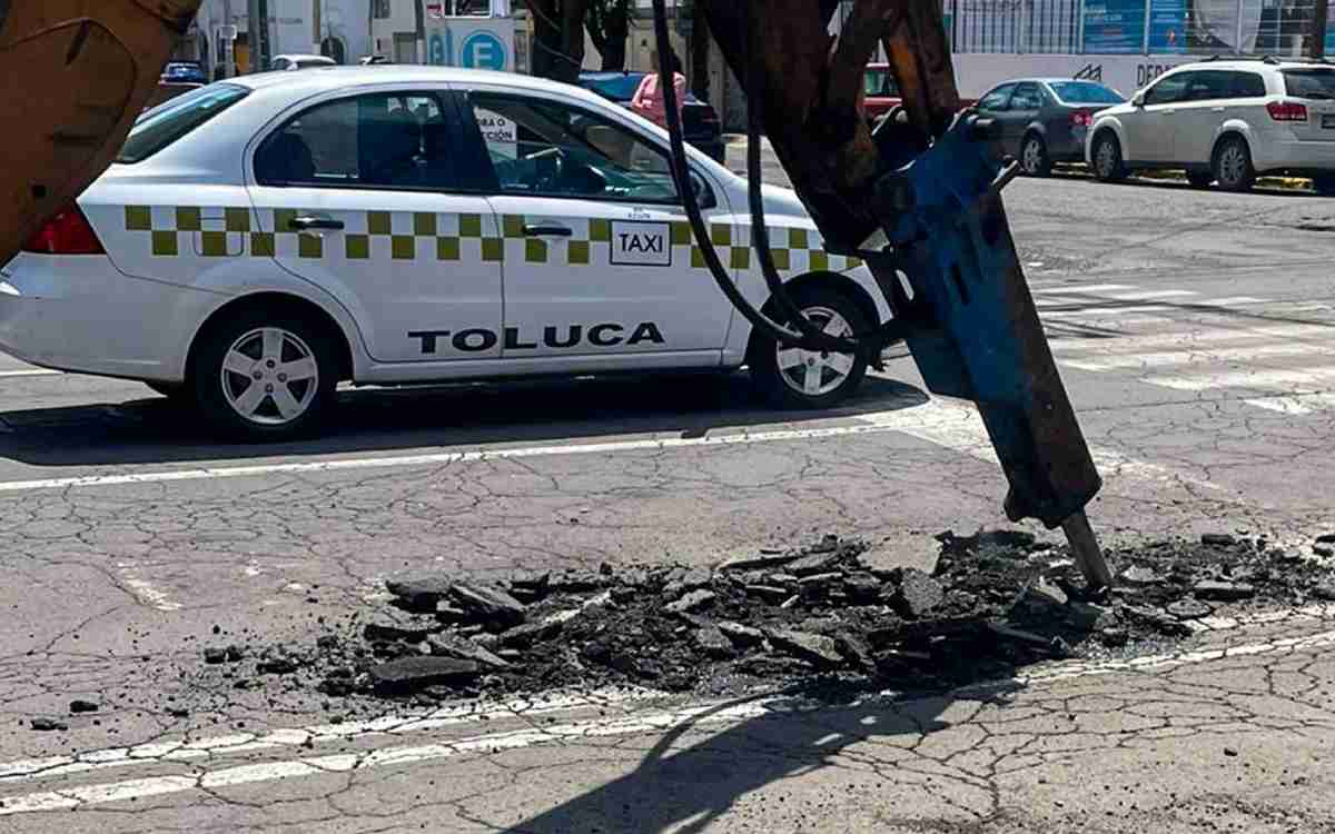 inicia campaña bacheo toluca 2024