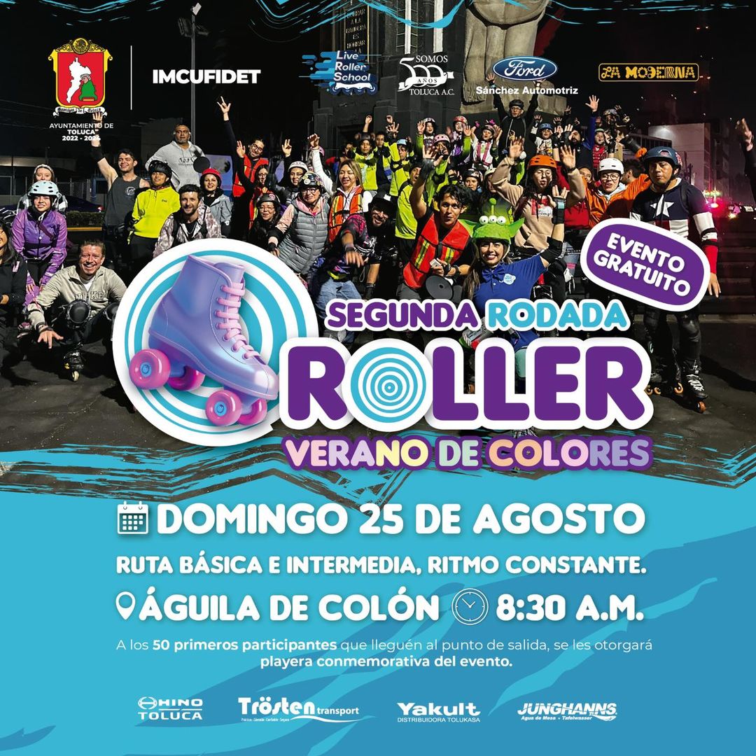 Rodada Roller en Toluca