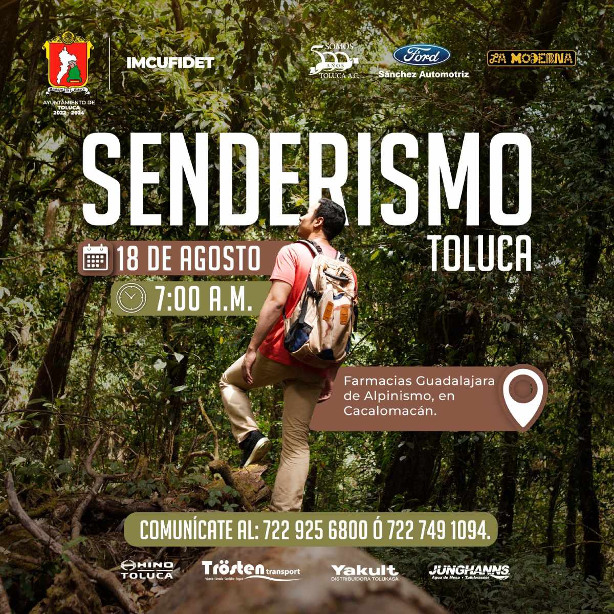 Senderismo en Toluca 2024 Agosto
