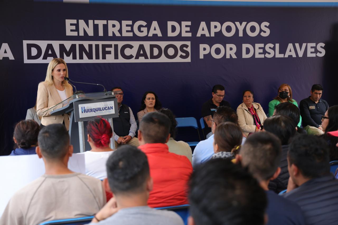 Entregan apoyo en Huixquilucan 2024