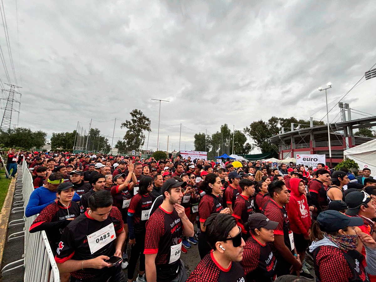 Todo un éxito la carrera “Todo México Salvando Vidas” de Cruz Roja Mexicana en Texcoco y Cuautitlán Izcalli