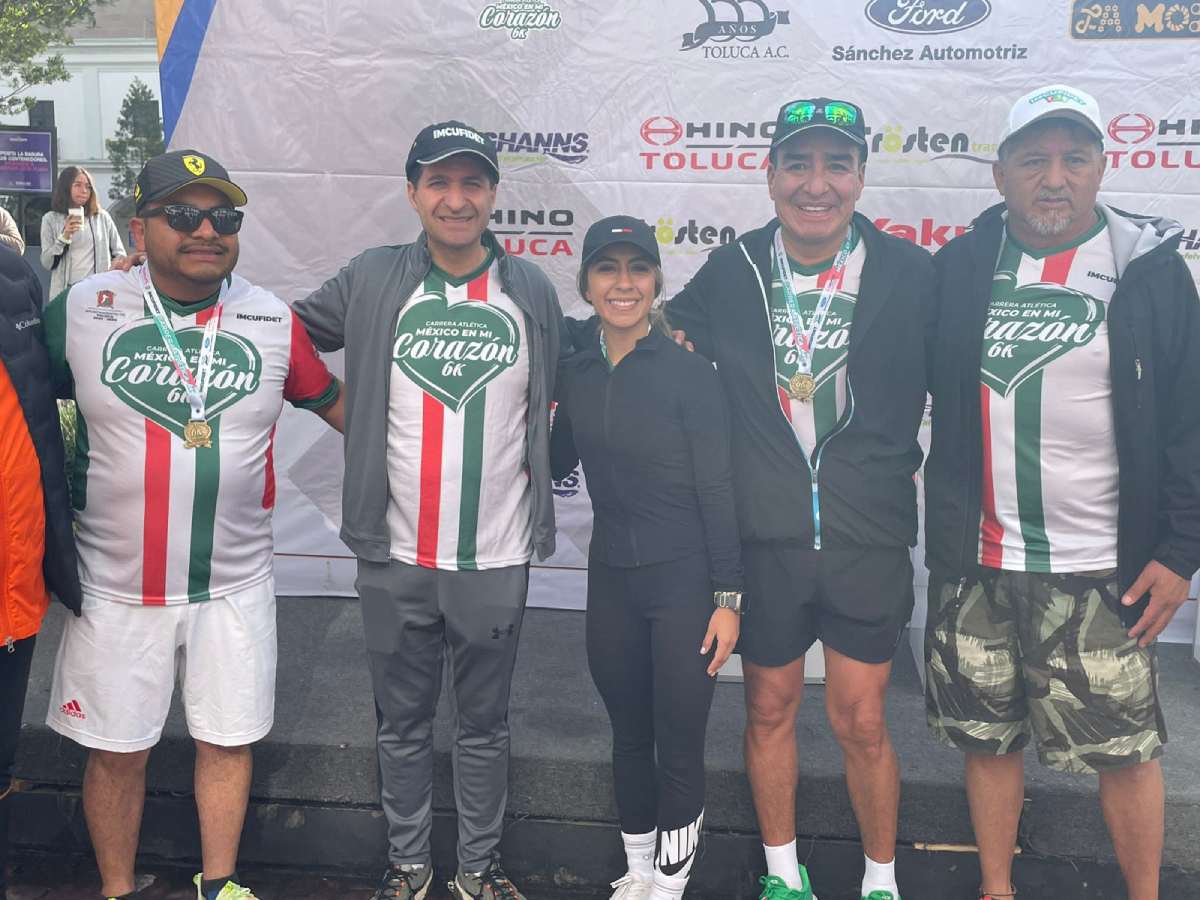 Toluca cerró festejos patrios con carrera atlética