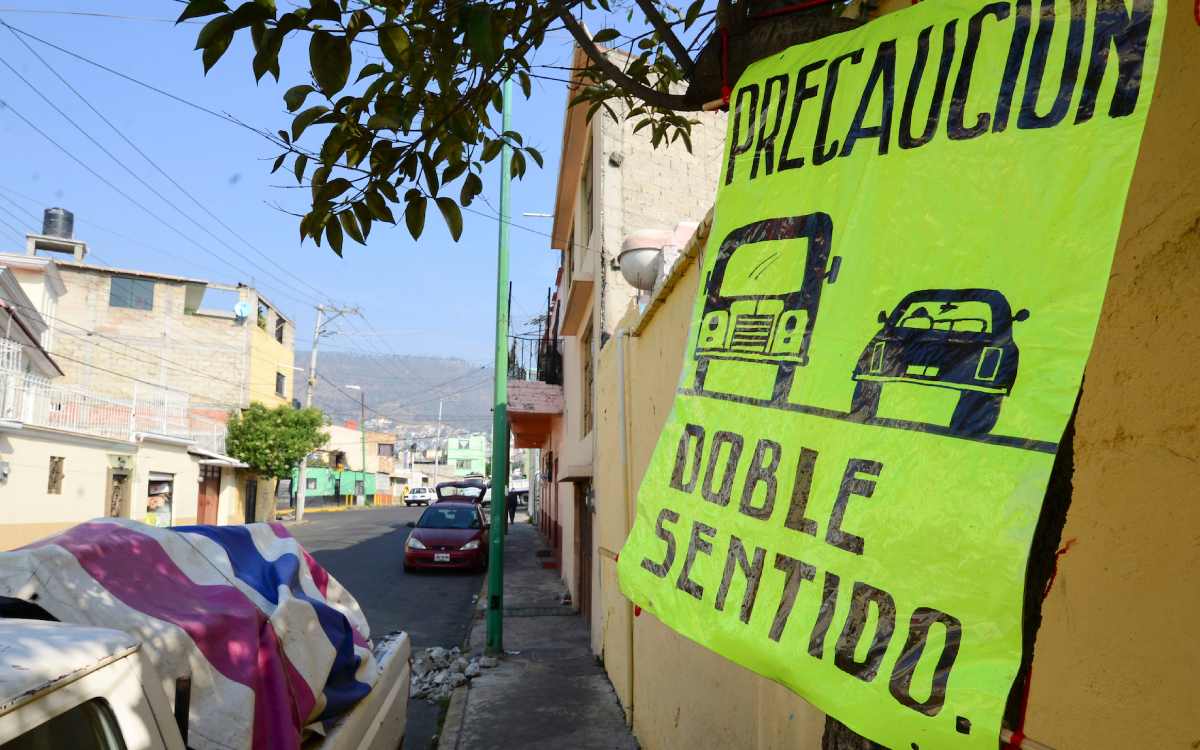cierran calles en zinacantepec