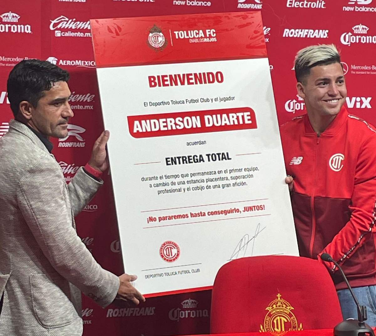 Deportivo Toluca, nuevo fichaje 2024