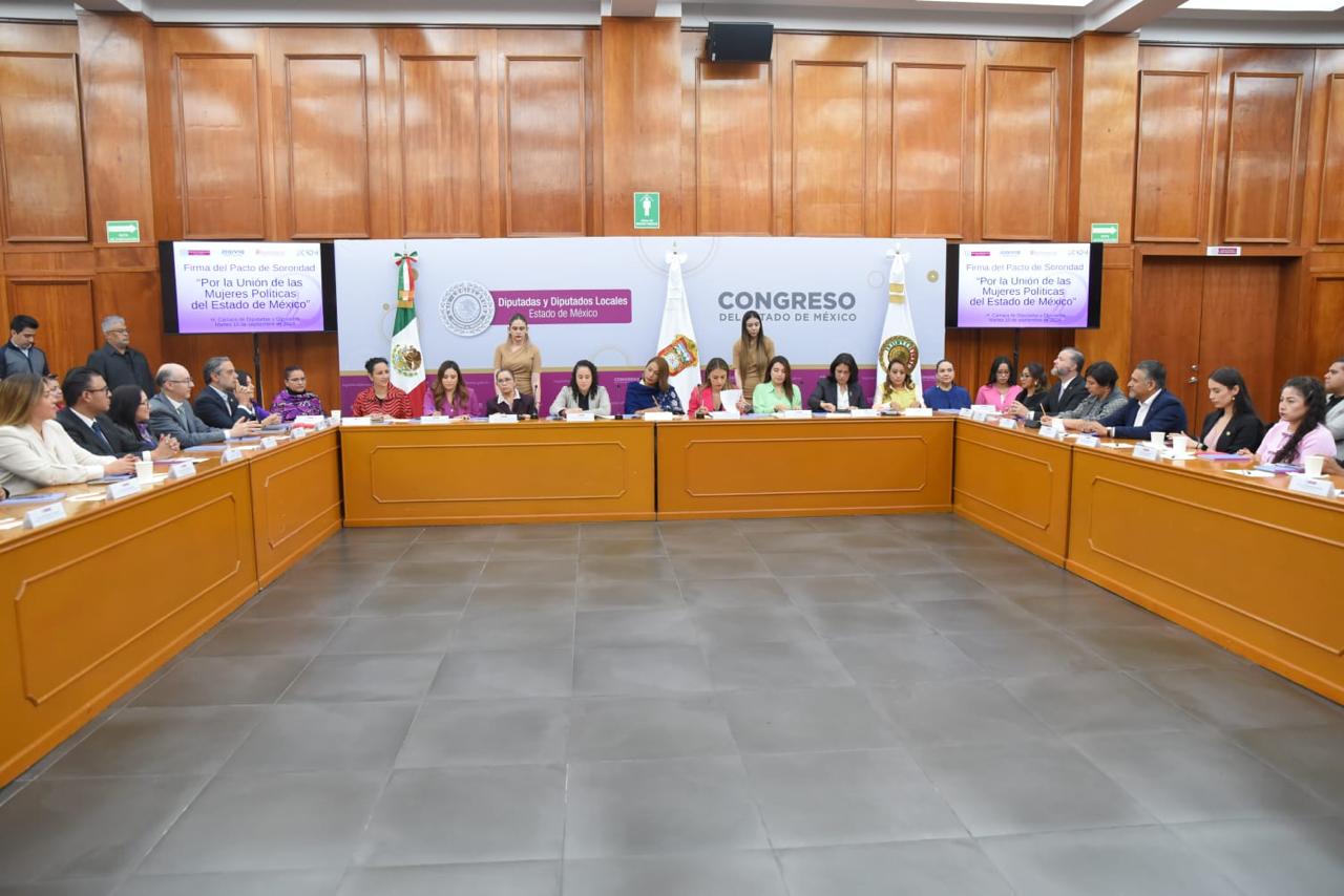 Legisladoras de Edomex se suman contra la violencia política de género