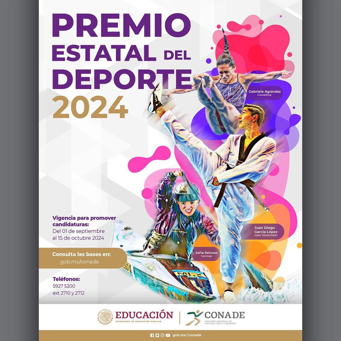 Premio Estatal del Deporte en Edomex 2024