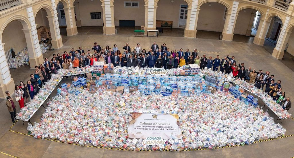 UAEMéx apoya a damnificados en Chalco 2024