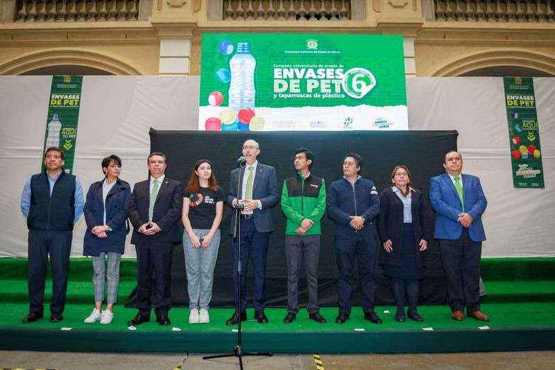 Sexta etapa de campaña de reciclaje en UAEMéx