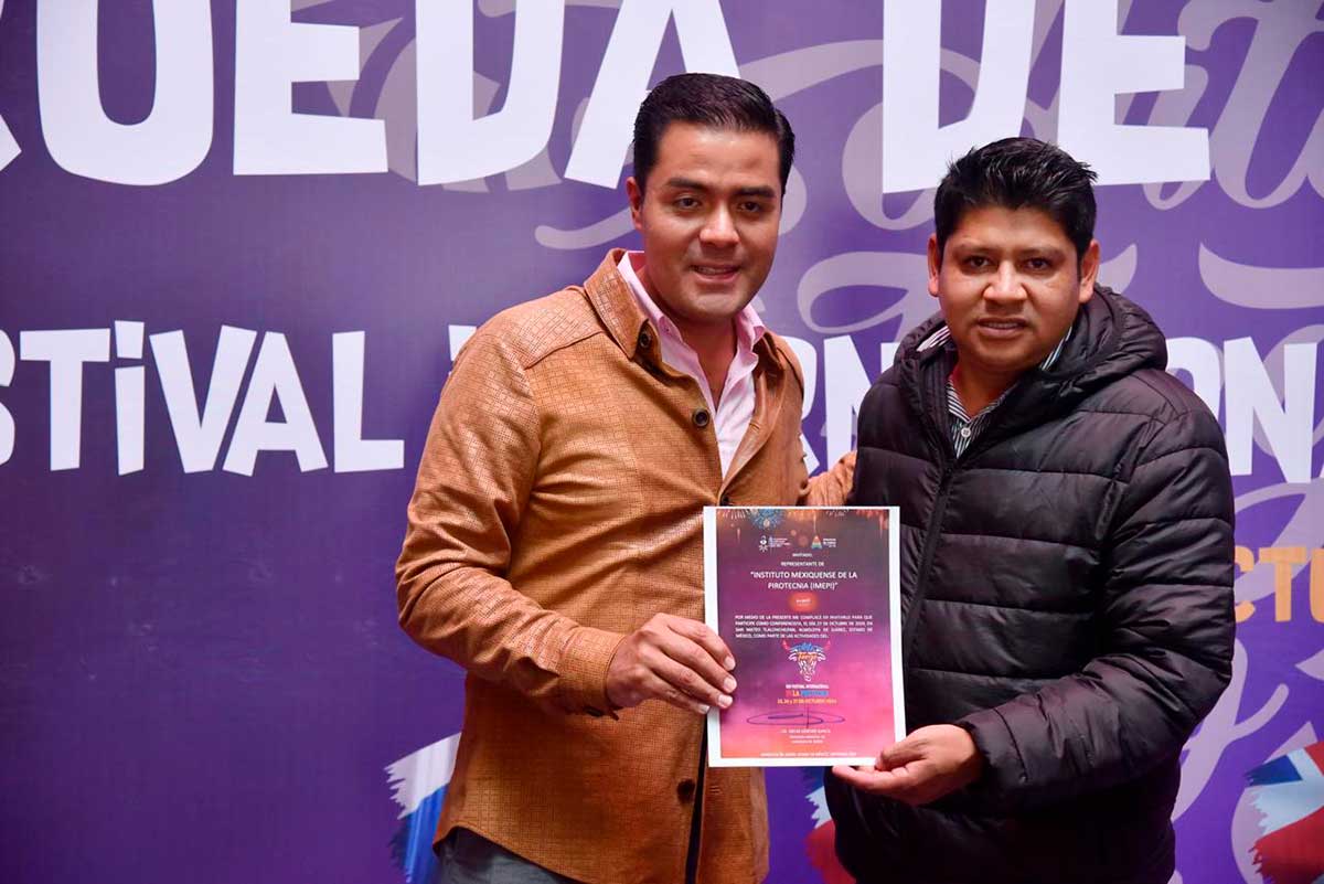Almoloya de Juárez Blinda la Seguridad en el 3er Festival Internacional de Pirotecnia