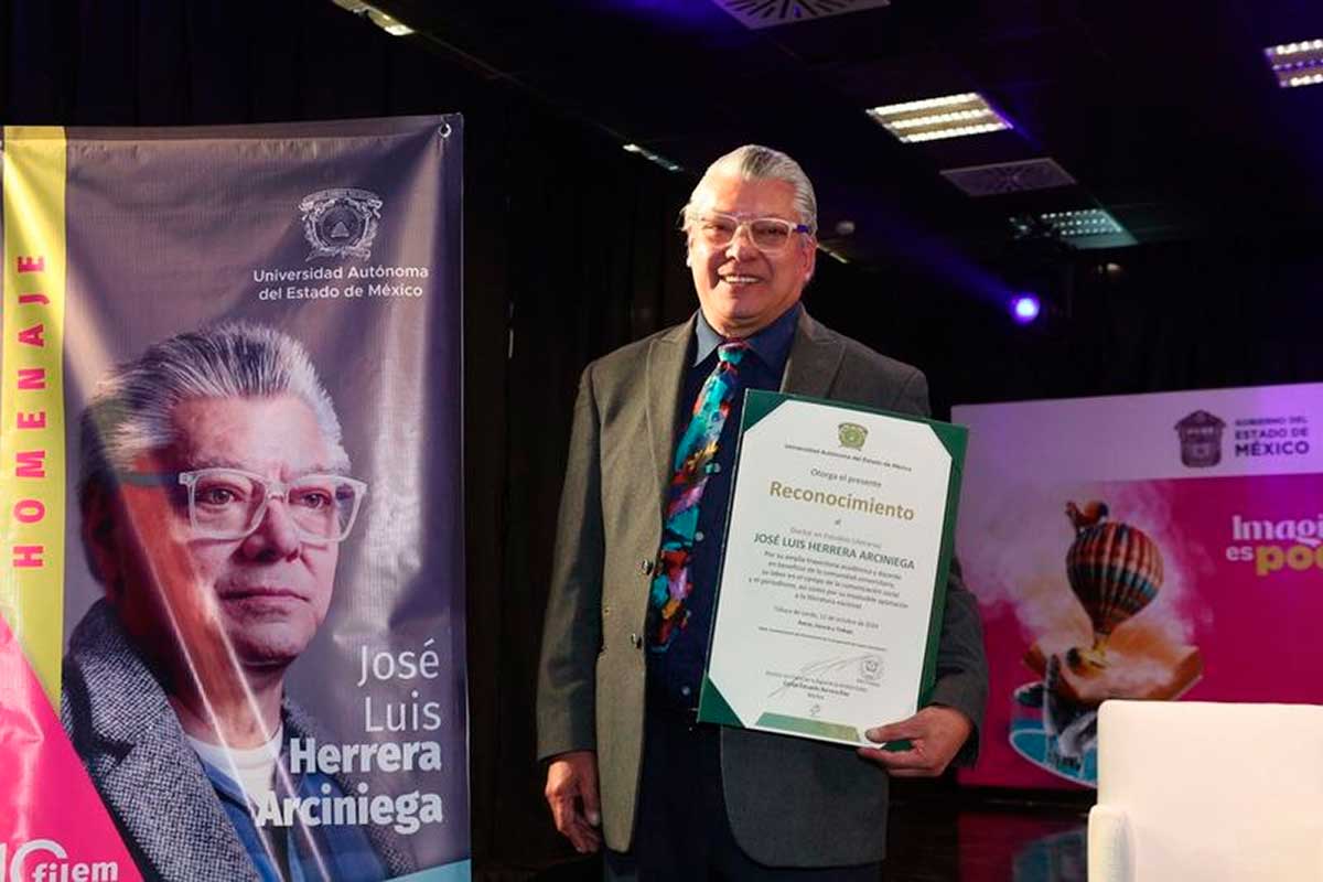Homenaje de la UAEMéx a José Luis Herrera Arciniega: Periodista, Escritor y Promotor de la Literatura Mexiquense