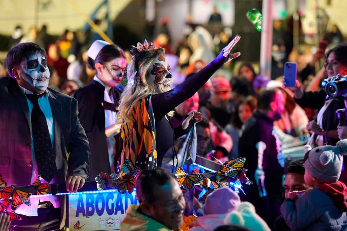 Huixquilucan Celebra con Éxito Carrera y Desfile en el “Tercer Festival de Catrinas 2024”