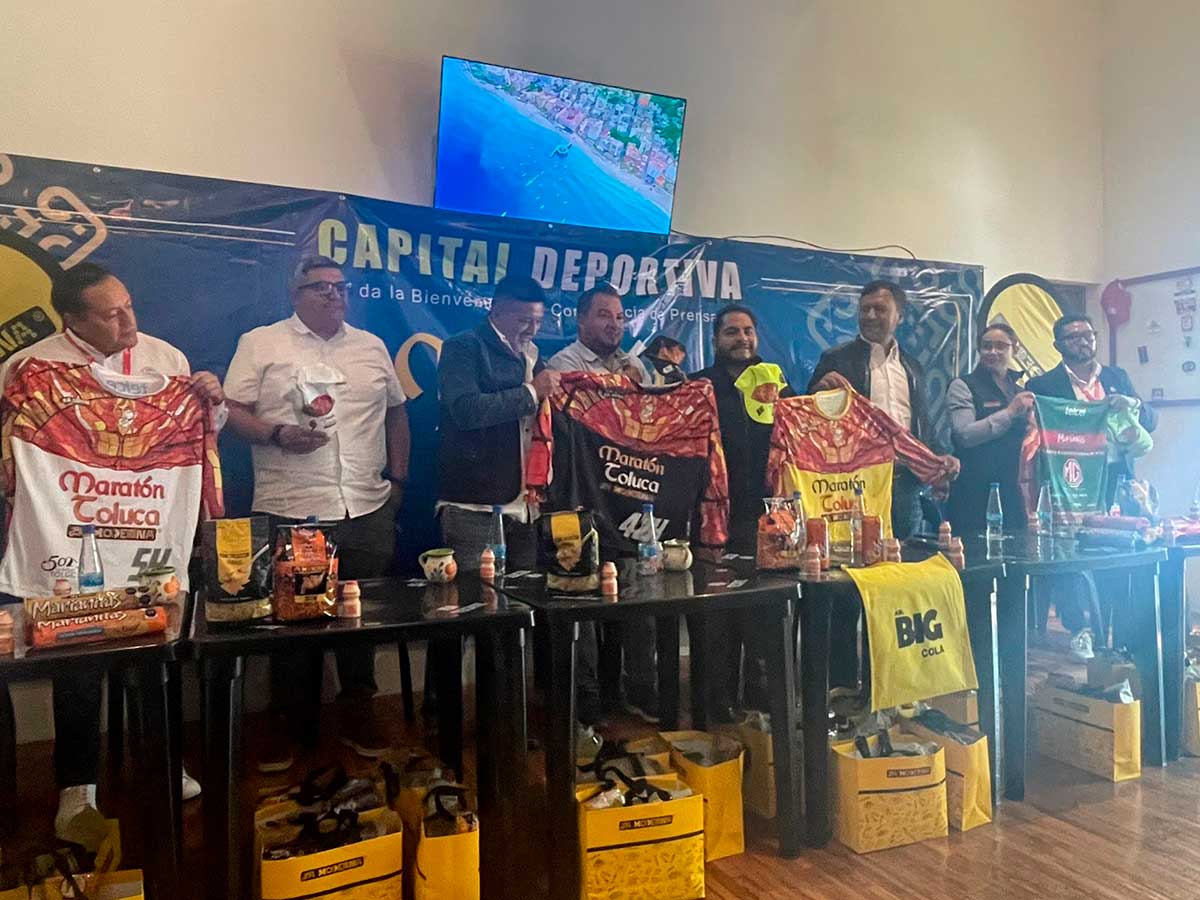 Presentación del Maratón Toluca 2024.