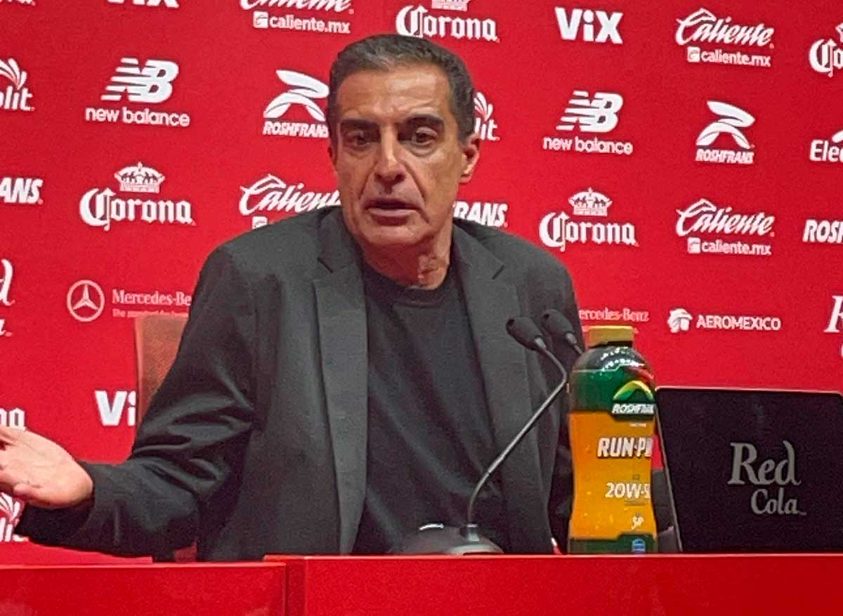 Renato PAiva director técnico de los Diablos Rojos del Toluca.