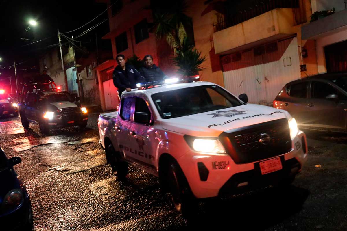Huixquilucan implementa operativos de seguridad por Día de Muertos.