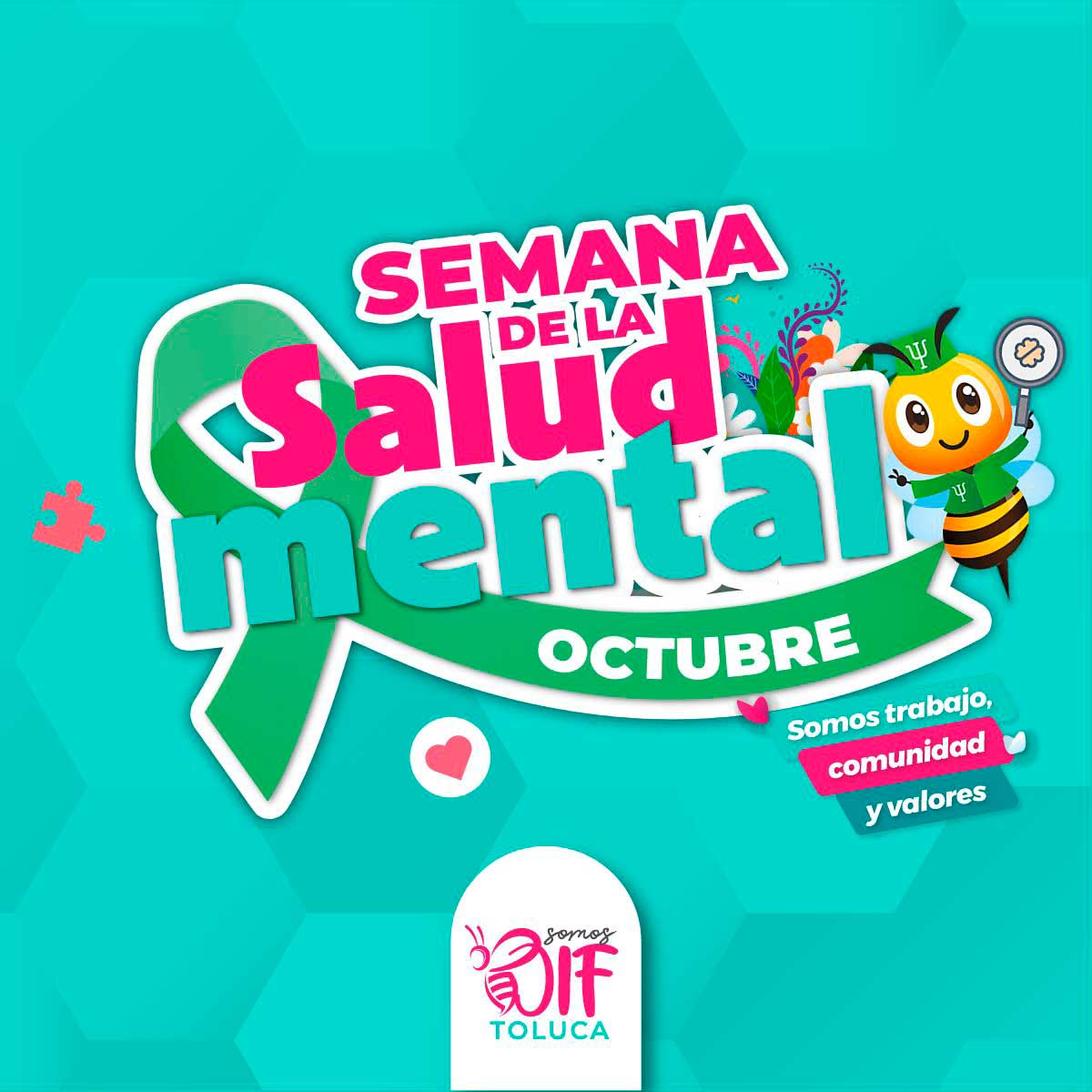 Semana de la Salud Mental en Toluca: DIF Promueve el Bienestar Emocional