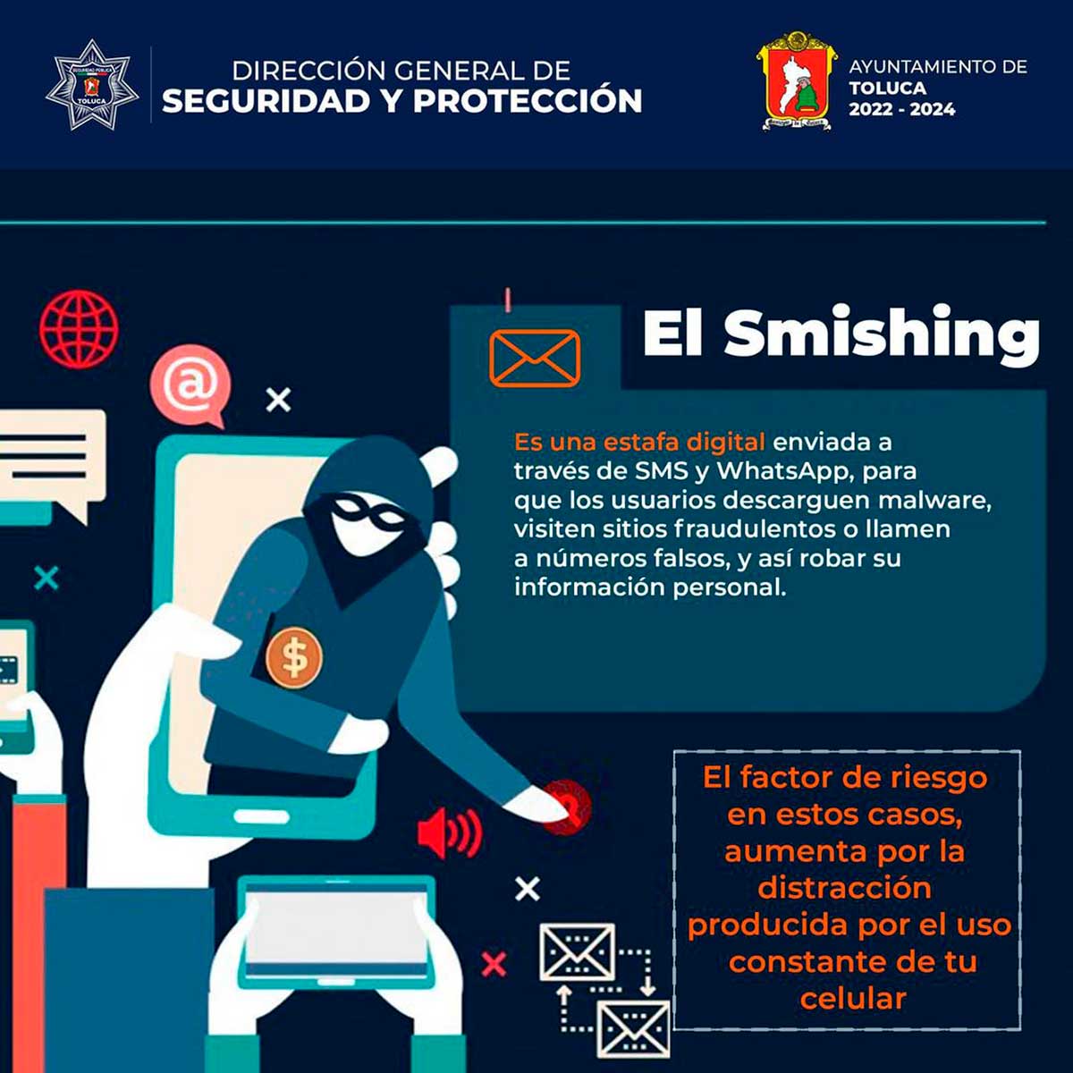 Toluca Refuerza Medidas Contra Fraudes Cibernéticos