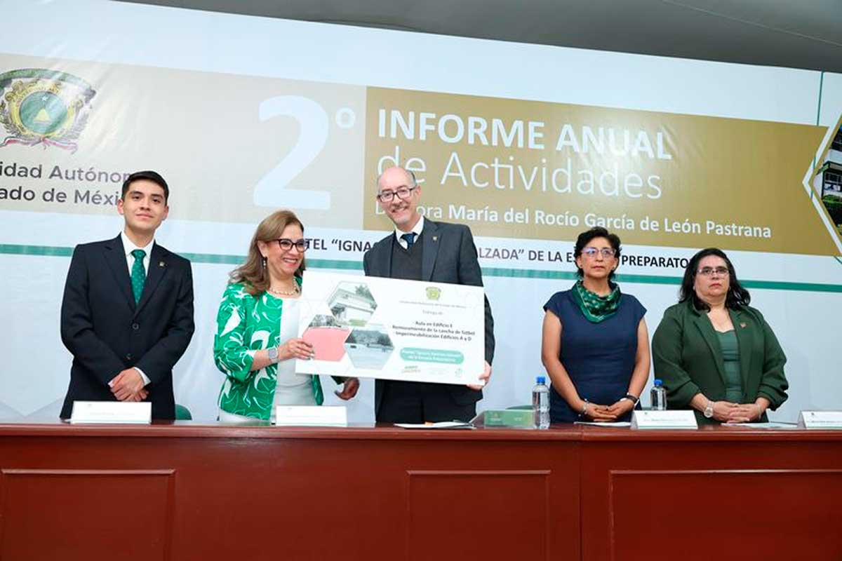 UAEMéx Impulsa la Inclusión y Crecimiento en el Plantel «Ignacio Ramírez Calzada» con Nuevas Obras y Proyectos