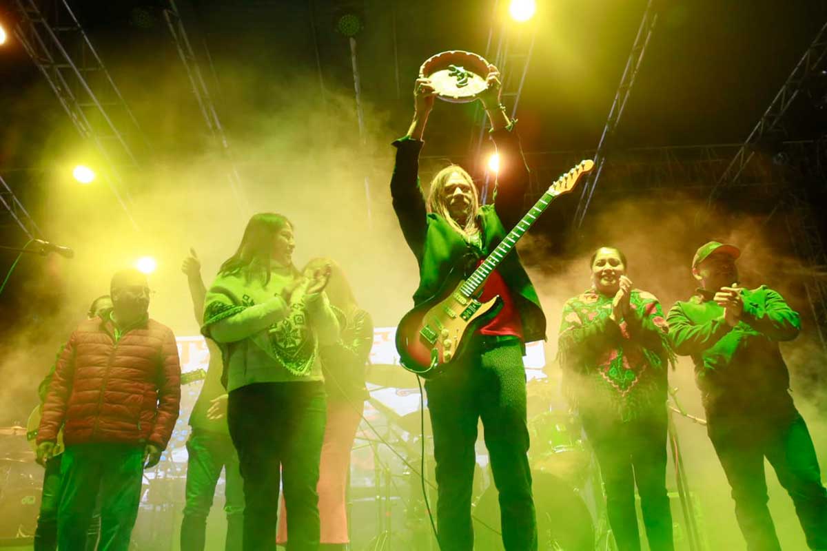 Clausura del Festival de Culturas Ñato en Temoaya 2024.