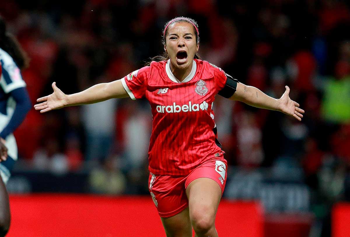 Diablas toman ventaja en la Liguilla con gol de Cinthya Peraza